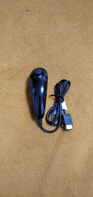 Controller Nintendo Wii Nunchuk Originale Nero
