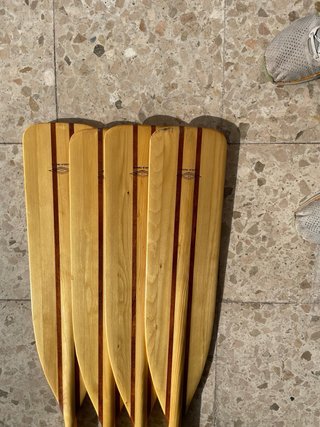 Remos de madera