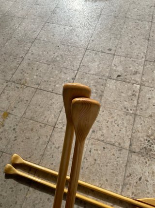Remos de madera