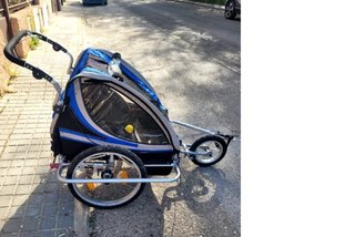 Carro remolque bicicleta de niños Ebike