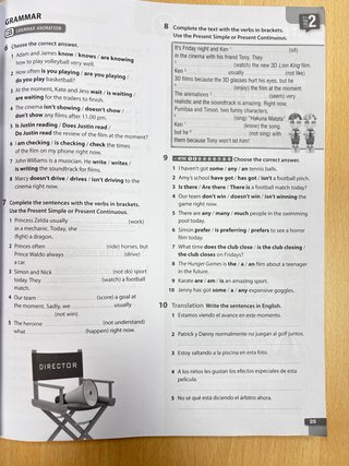 Libro Workbook Inglés Burlington Teamwork 3° ESO