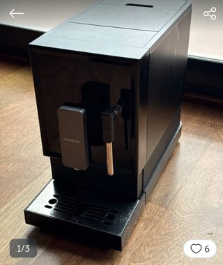 Cafetera Cecotec Negra