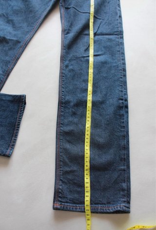 Hugo Boss Jeans Uomo Blu Scuro Stretch W34/L34