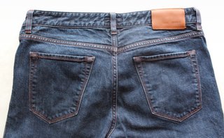 Hugo Boss Jeans Uomo Blu Scuro Stretch W34/L34