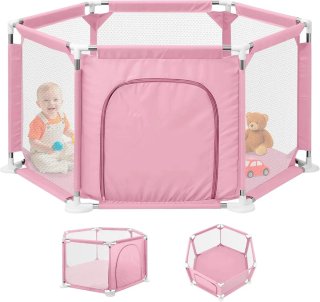 Parque infantil rosa 1.30m