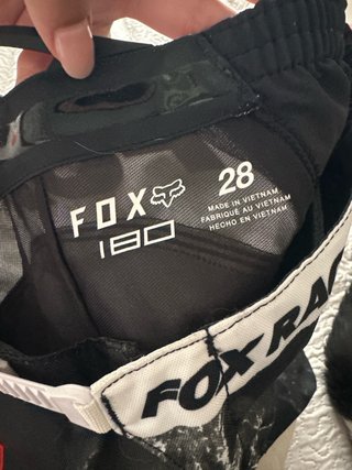 Pantalones Fox Racing 180 Karrera