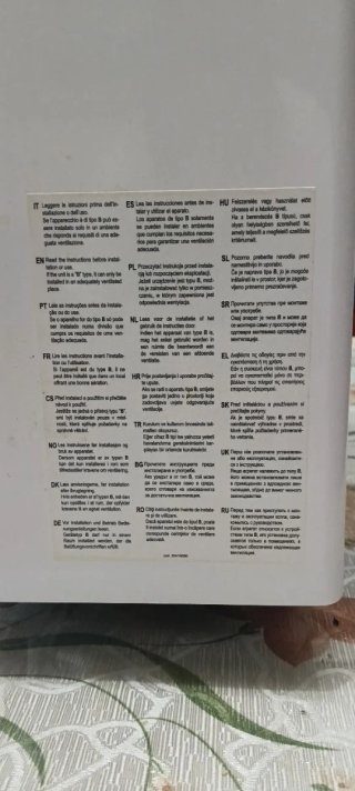 Calentador Cointra CADI atmosférico