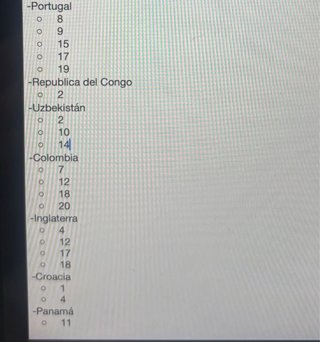 Cromos Mundial - Repetidas y las que me faltan