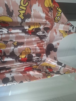 Mono tela fría Mickey Talla Única