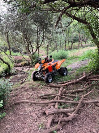 Quad Naranja Todoterreno