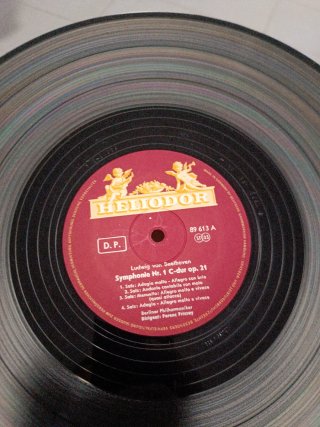 Vinilo Beethoven Sinfonías 1 y 8