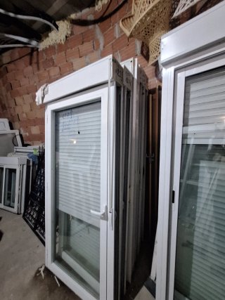 Balconeras aluminio doble crist