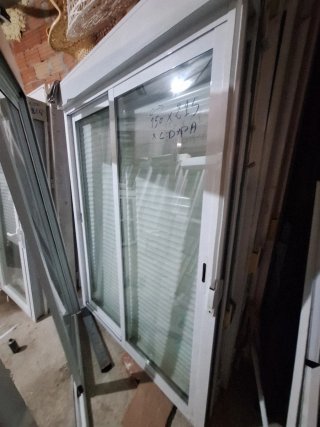 Balconeras aluminio doble crist