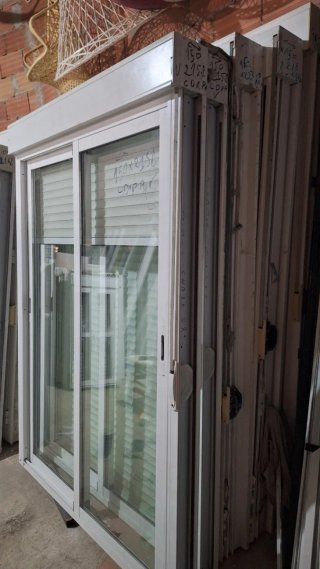 Balconeras aluminio doble crist