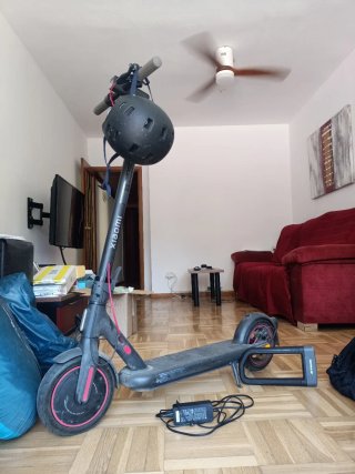 Xiaomi patinete eléctrico 4 Pro + candado + casco