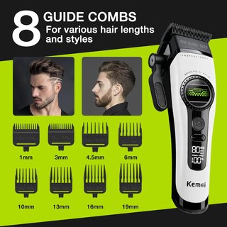 Kemei 1593 Cortapelos Inalámbrico Hombre