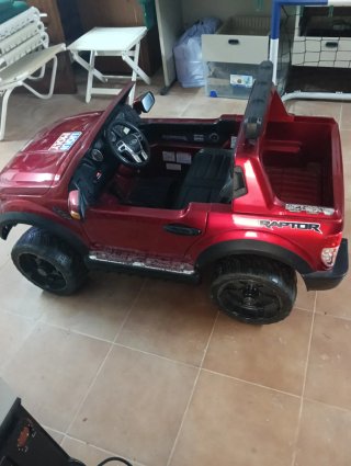 Coche eléctrico infantil Ford Raptor