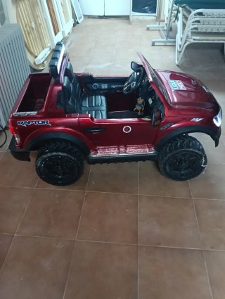 Coche eléctrico infantil Ford Raptor