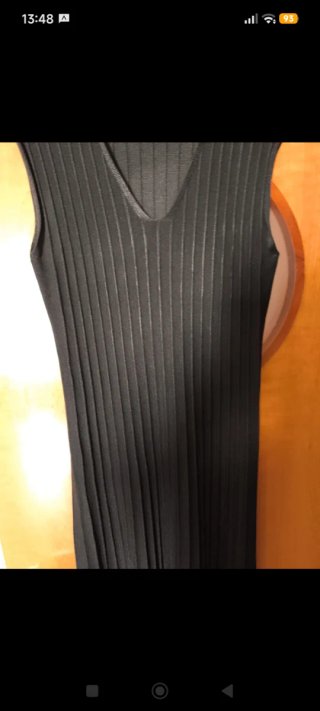 Vestido Mango Negro Talla Única