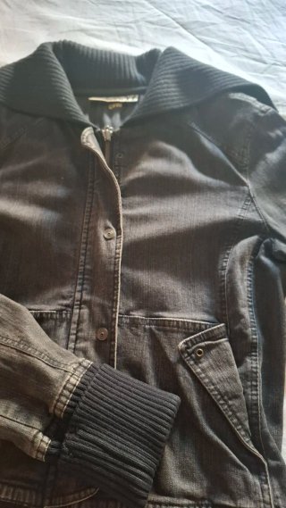Chaqueta tejana Mango Mujer XL
