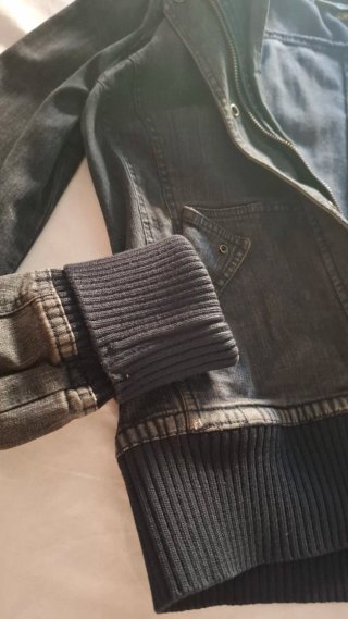 Chaqueta tejana Mango Mujer XL
