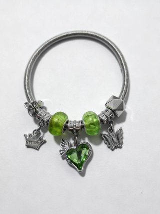 Pulseras estilo Pandora con charms variados Nuevas