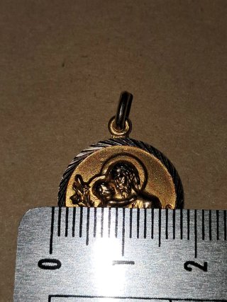 Medalla San José Oro 18k