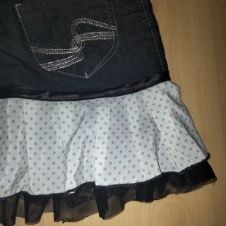 Falda vaquera combinada