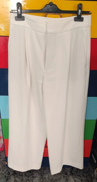 Pantalón blanco de vestir