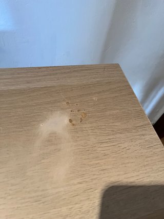 Mesa de madera Ikea