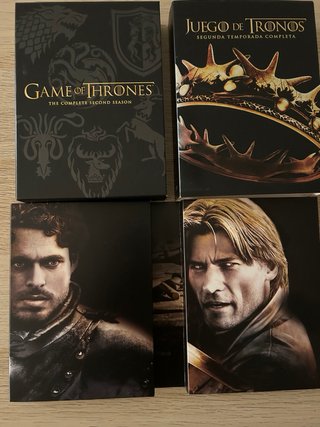 Serie Juego de Tronos DVD Temporadas 1-4 en caja