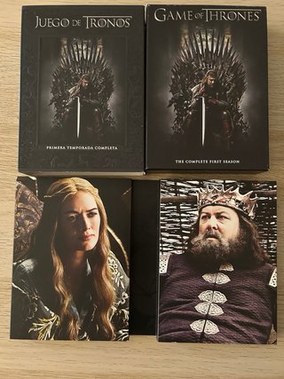 Serie Juego de Tronos DVD Temporadas 1-4 en caja