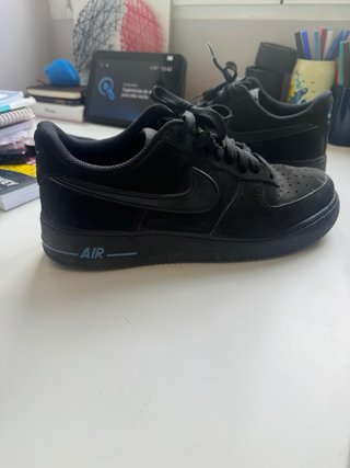 Nike Air Force 1 ’07 Black University Blue – Talla