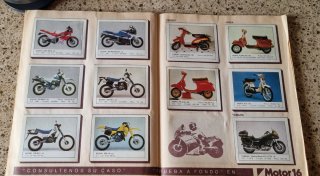 Álbum Cromos Motos Motor16 Ed. Unidas