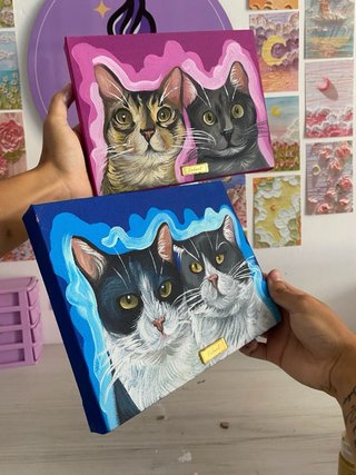 Lienzo personalizado de mascotas