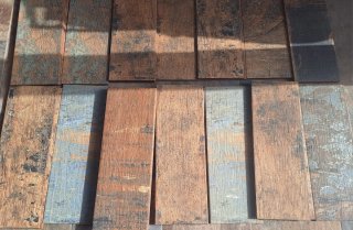 Azulejos Madera Desgastada Multicolor 2.45m2