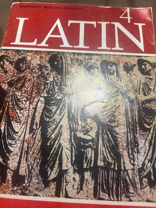 Lote de dos libros de latin años 60/70