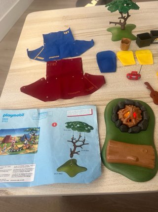 Playmobil Tienda de Campaña y Accesorios