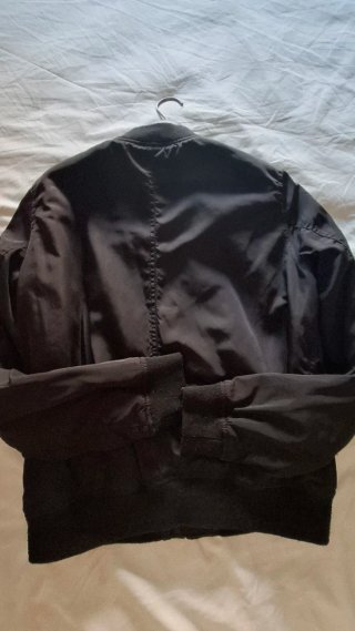 Chaqueta Bomber Springfield Talla 40 Negra
