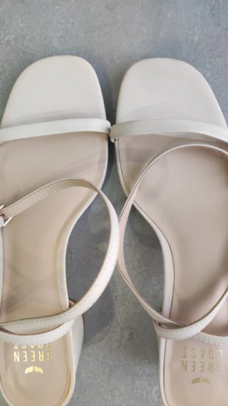 Sandalias Beige Tiras Finas Green Coast