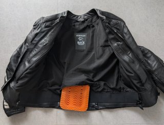 Chaqueta de cuero para moto Furygan
