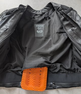 Chaqueta de cuero para moto Furygan