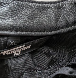 Chaqueta de cuero para moto Furygan