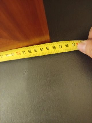 Espejo de pared madera y cristal