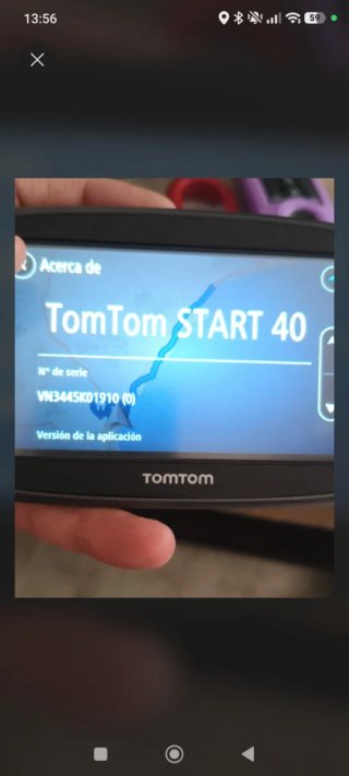 Navegador GPS TomTom con funda y soporte