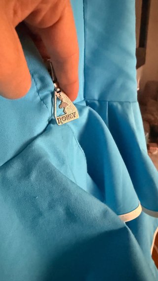 Vestido Flamenca Niña Roney Azul