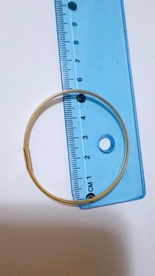 Bracciale a molla in oro giallo 18kt 750