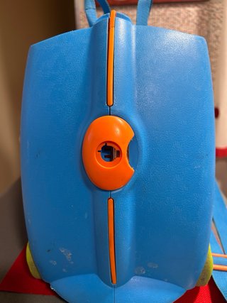 Maleta infantil Trunki azul y verde