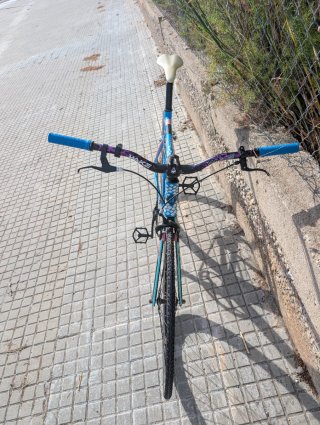Bicicleta Fixie State Bicycle 6061 Azul