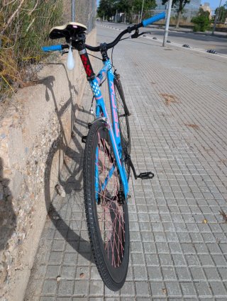 Bicicleta Fixie State Bicycle 6061 Azul